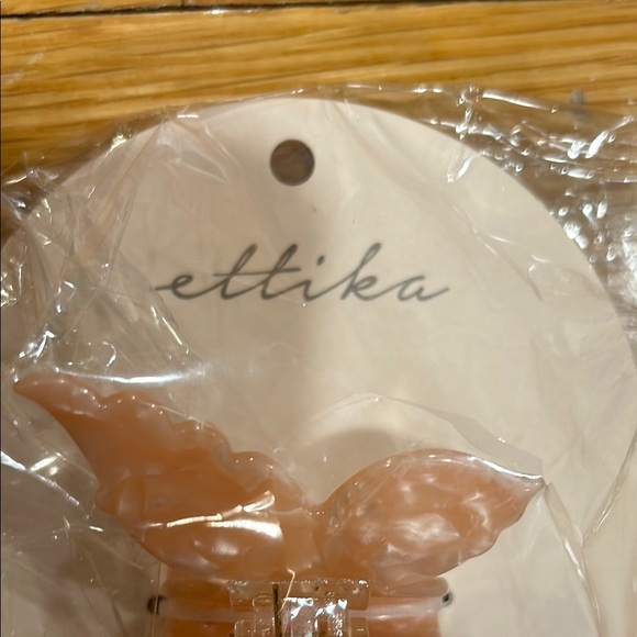Ettika Pink and Cream Hair Clips - Picture 2 of 3